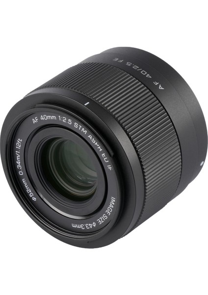 Af 40MM F/2.5 Fe Lens (Sony E) modelleri