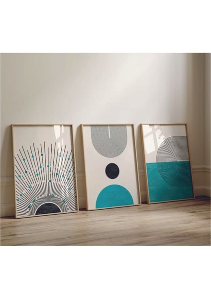 Dekoratif 3lü Tablo,ahşap Çerçeveli,soyut Tablo,duvar Tablo,duvar Susu,mutfak Tablo Cerceveli Tablo