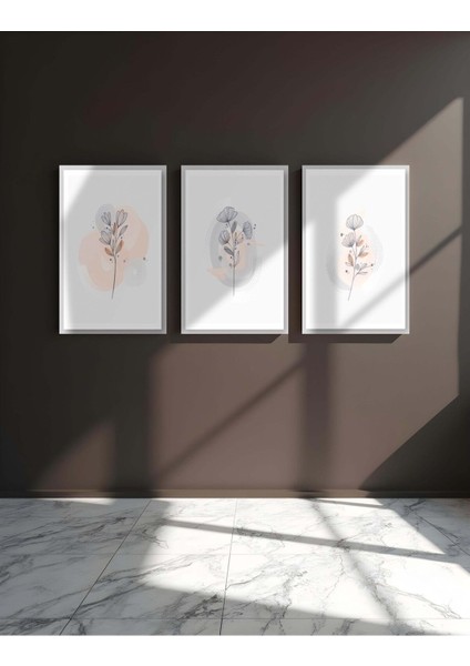 Duvar Tablosu Çerçeve Görünümlü Premium Kalite Mutfak Tabloları 3 Lü Tablo Modern Tablo Bohem Tablo fiyatları