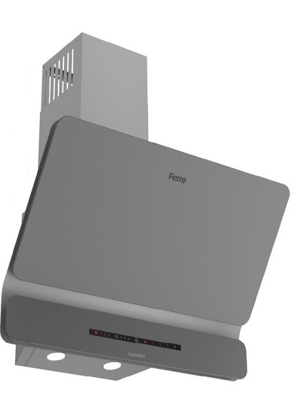 Grey FryArt 3 Lü Ankastre Set ( QEP63CPR - SC408-WFA - D082-SA ) A++ Sessiz Davlumbaz - 65 cm Wok Bek Ocak fırsatları