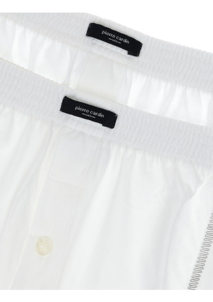 Erkek Beyaz Pamuklu 2'li Boxer 50315301-600 indirimleri