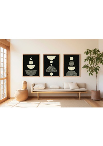 Dekoratif 3lü Tablo,ahşap Çerçeveli,soyut Tablo,duvar Tablo,duvar Susu,mutfak Tablo Cerceveli Tablo fiyatları