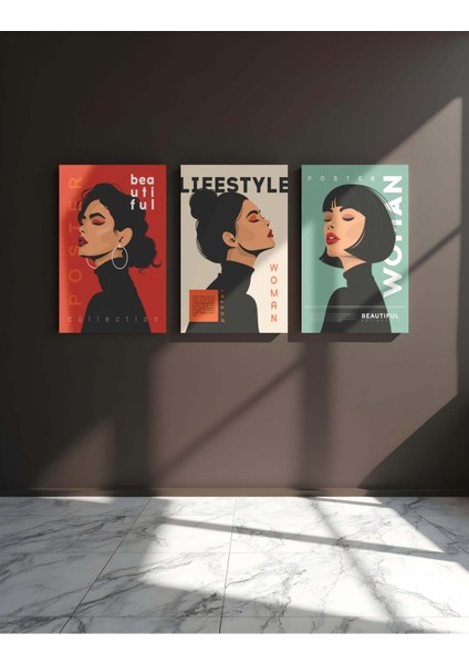 Duvar Tablosu Çerçeve Görünümlü Mutfak Tabloları Premium Kalite 3 Lü Tablo Modern Tablo Bohem Tablo fiyatları