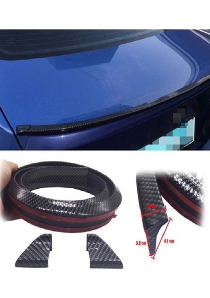 Mitsubishi Outlander Uyumlu Bagaj Üstü Ithal Samurai Karbon Spoiler Bagaj Çıtası fırsatları