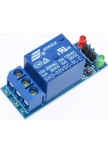 Tek Yön 1-Way Relay Module 5V Röle Modül Düşük Seviye Tetikleme Rölesi