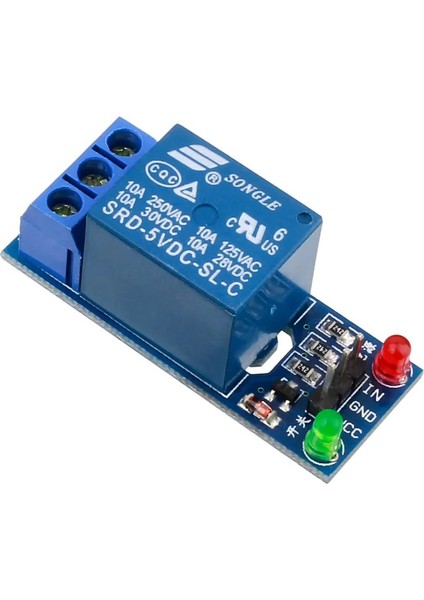 Tek Yön 1-Way Relay Module 5V Röle Modül Düşük Seviye Tetikleme Rölesi modelleri