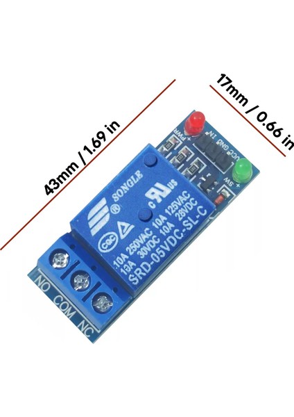 Tek Yön 1-Way Relay Module 5V Röle Modül Düşük Seviye Tetikleme Rölesi fırsatları