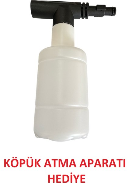 PROFESYONEL İNDÜKSİYON MOTORLU Yüksek Basınçlı Yıkama Makinası (1800 W - 150 Bar) KÖPÜK ATMA APARATI HEDİYE fırsatları