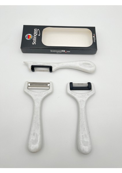 Orijinal Solingen Simli Jülyen Soyacak Seti 3'lü