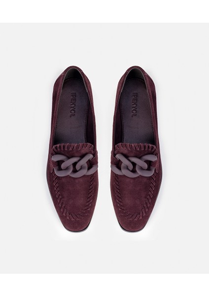 %100 süet deri loafer IW6250030003035 indirimleri