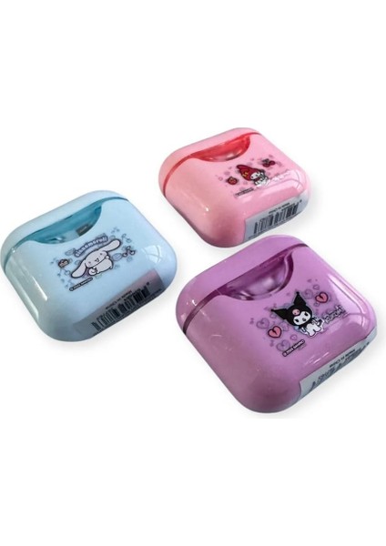 Kuromi Sanrio Karakterli Çift Başlıklı Kalemtıraş modelleri