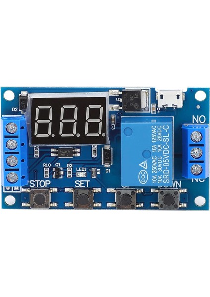 Tek Yön Zaman Ayarlı Tetiklemeli Röle Power Off