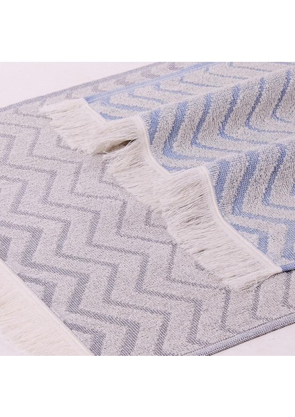 Zikzak Desen 40X60 Pamuklu 5 Parça Mutfak Havlusu / El ve Yüz Kurulama Havlu Seti fırsatları