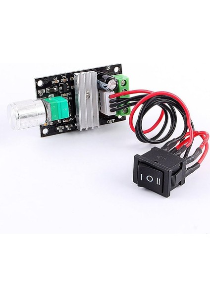 Ileri Geri Dc Motor Hız Kontrol Cihazı Pwm Dc 6V12V24V 3A fiyatları