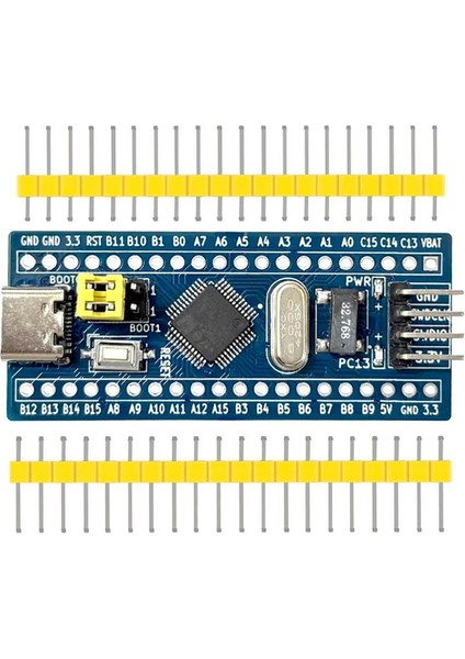 STM32F103C8T6 System Board Microcontroller Core Board STM32 Mıcro Type-C Arayüz