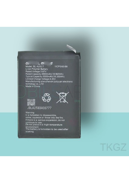 - General Mobile Gm 21 Pro Batarya Pil Orijinal Sıfır