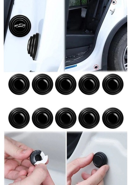 Chrysler Voyager Kapı Çarpma Önleyici Araba Kapı Ses ve Darbe Emici Pad 10 Adet KPÇ136