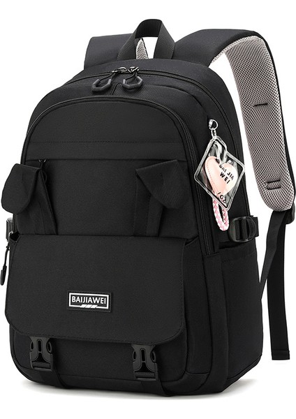 Basit Yeni Büyük Kapasiteli Öğrenci Sırt Çantası Okul (Yurt Dışından)