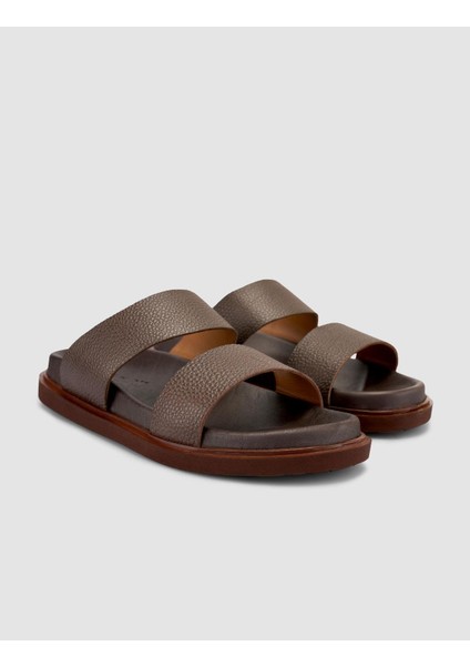 %100 Hakiki Deri Kahverengi Erkek Terlik fiyatları