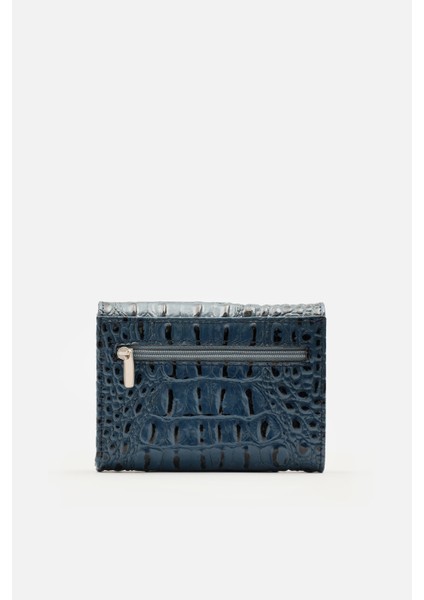 Hakiki Prestige Croco Deri Nero Kadın Cüzdan Bayan Cüzdan 13X9 Cm, Arka Fermuarlı, Çift Çıtçıtlı fiyatları