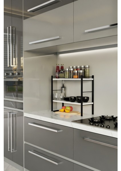 Tezgahüstü,masaüstü Düzenleyicisi,çok Amaçlı Raflı Organizer,çay Kahvebaharatlık Standı modelleri