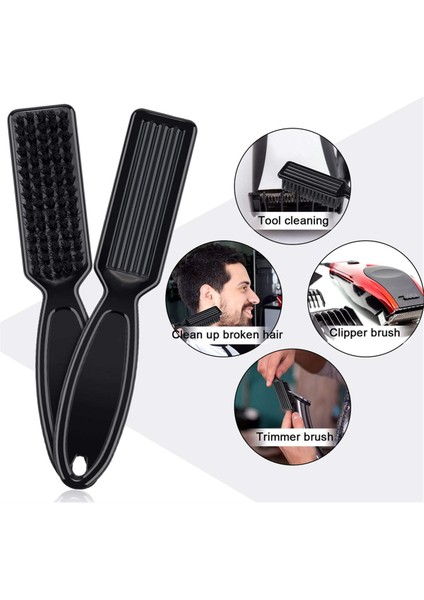 Berber Makas Fırçaları, 50 Adet Plastik Saplı Naylon Kıl Temizleme Fırçası, Saç Şekillendirme Aletleri Için Temizlik Malzemeleri (Yurt Dışından) fiyatları