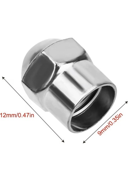 Krom Plastik Contalı Sibop Kapağı 4 Adet modelleri