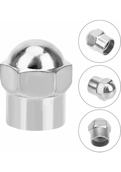 Krom Plastik Contalı Sibop Kapağı 4 Adet fırsatları