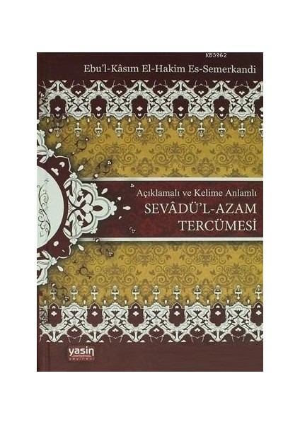 Es Sevadül Azam Tercümesi fiyatları