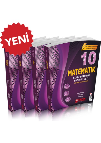 10. Sınıf SAYISAL DERSLER Soru Bankası Fasikül Seti | 4’lü Set