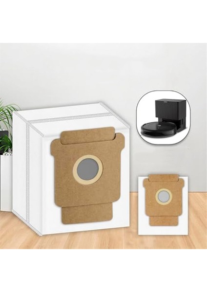 Irobot Roomba Vacuum 2 Essential Robot Süpürge Için 15 Adet Q0520 Toz Torbası, Büyük Kapasiteli Yedek Süpürge Torbaları (Yurt Dışından) indirimleri