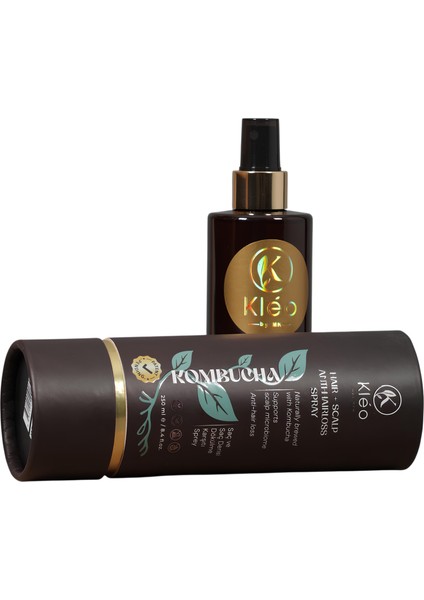 Kombucha Özlü Saç Spreyi – Dökülme Karşıtı, Gürleştirici ve Besleyici Bakım