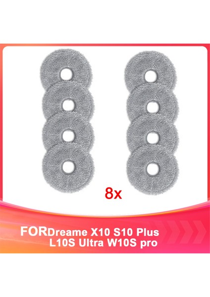 Dreame X10 S10 Plus L10S Ultra W10S Pro Süpürme Makinesi Aksesuarları Yedek Bezi (Yurt Dışından)