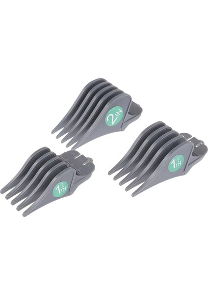 3 Adet Profesyonel Tıraş Makinesi Büyük Boy Sınır Tarak Düzeltici Kesme Kılavuzu Tıraş Makinesi Ek Parçaları Aksesuarları Boyut 32/38/51MM,C (Yurt Dışından)