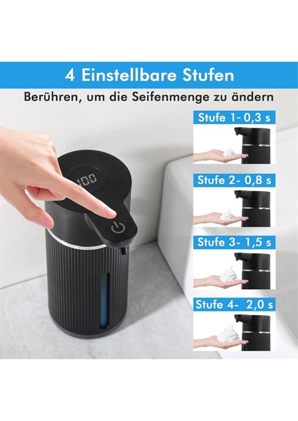 Otomatik Sabunluk Elektrikli Sabunluk Otomatik Duvara Monte Usb'li, Banyo, Mutfak Için Şarj Edilebilir B (Yurt Dışından) fırsatları