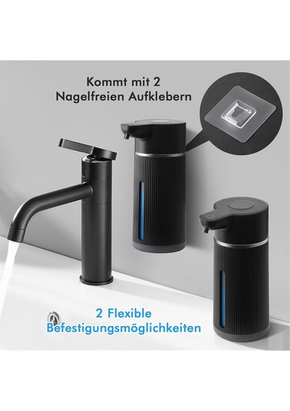 Otomatik Sabunluk Elektrikli Sabunluk Otomatik Duvara Monte Usb'li, Banyo, Mutfak Için Şarj Edilebilir B (Yurt Dışından) indirimleri