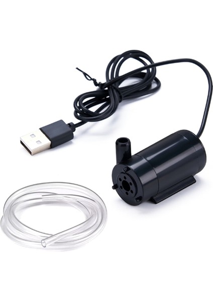 USB Dalgıç Pompa 1m Kablo Dc Düşük Voltaj Ultra Sessiz Mini Küçük Su Pompası 5V Akvaryum Için Dalgıç Pompa (Yurt Dışından)