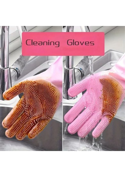 10 Adet Yıkama Temizlik Eldiveni Dışbükey Nokta Silikon Çok Amaçlı Eldivenler Evcil Hayvan Temizliği Mutfak Yıkama Aletleri Mavi (Yurt Dışından) fırsatları