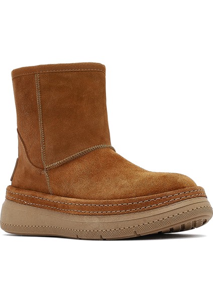 Kadın Taba Süet Deri Teddy Bot 25WFD130410