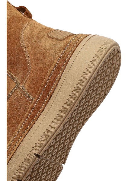 Kadın Taba Süet Deri Teddy Bot 25WFD130410