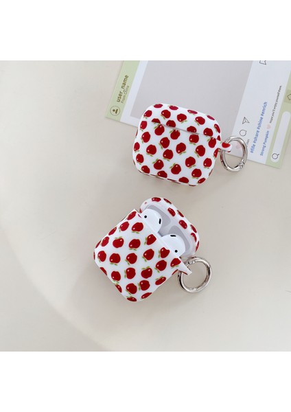 Airpods 4. Nesil Uyumlu Elma Desenli Silikon Kulaklık Kılıfı fiyatları