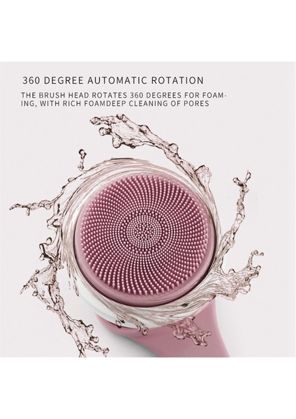 5'i 1 Arada Şarj Edilebilir Elektrikli Duş Fırçası Seti - Uzun Saplı Silikon Sırt Fırçası Banyo, Vücut Temizliği ve Masaj Için (Yurt Dışından) indirimleri