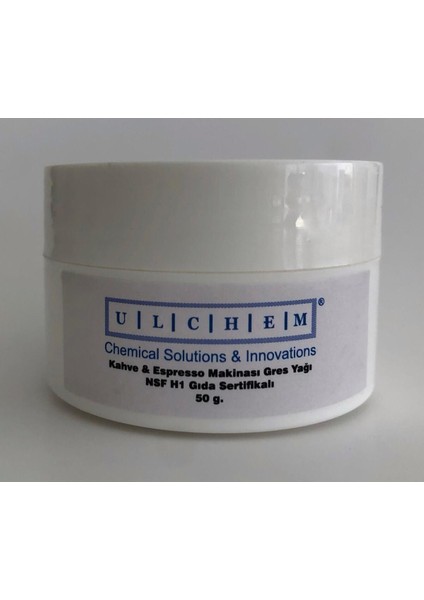 Gıda Onaylı Silikon Gres Yağı, Uluslararası Sertifikalı, 50 Gram