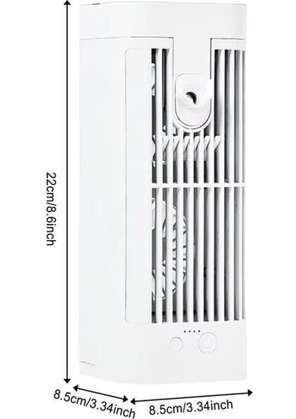 Kişisel Klimalar Enerji Tasarruflu Kişisel Mini Hava Soğutucu Sisleme Fanı Gece Lambası Tasarımı USB Kablosu Dahil USB (Yurt Dışından) fiyatları