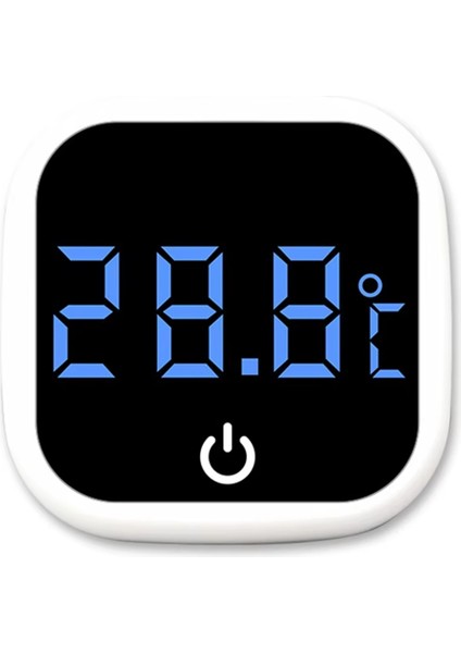 0-60℃ Akvaryum Kendinden Yapışkanlı Termometre LCD Dijital Balık Tankı Mini Termometreler Ekran Monitörü Teraryum Sıcaklığı (Yurt Dışından)
