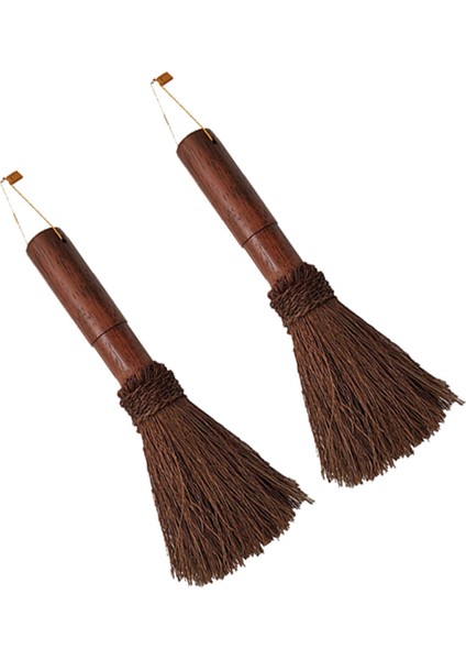 Hindistan Cevizi Fırçası Doğal Bitki Fırçası Palmiye Ipek Yıkama Tencere Mutfak Fırçası Ev Demir Tava Yapışmaz Tava Temizleme Fırçası (Yurt Dışından)