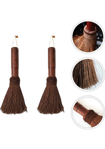 Hindistan Cevizi Fırçası Doğal Bitki Fırçası Palmiye Ipek Yıkama Tencere Mutfak Fırçası Ev Demir Tava Yapışmaz Tava Temizleme Fırçası (Yurt Dışından) indirimleri