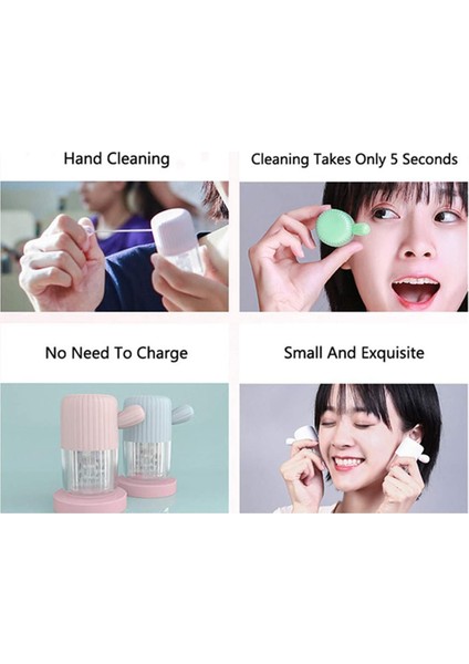 Taşınabilir Kontakt Lens Temizleme Makinesi - Günlük Bakım Için Bağcıklı Kontakt Lens Yıkama Makinesi Hızlı Temizlik Mavi (Yurt Dışından) modelleri