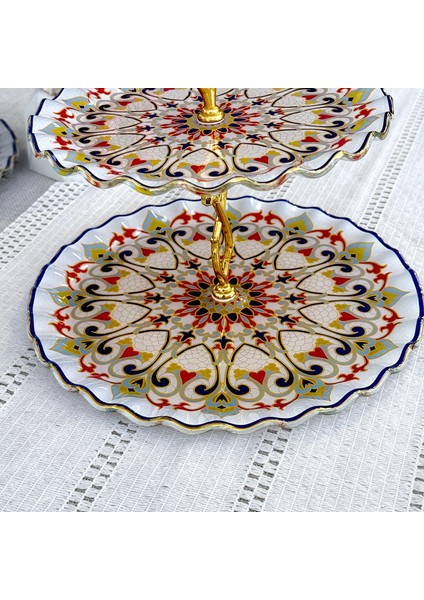 Glore Orient Altın Yaldızlı Cam Kurabiyelik fırsatları