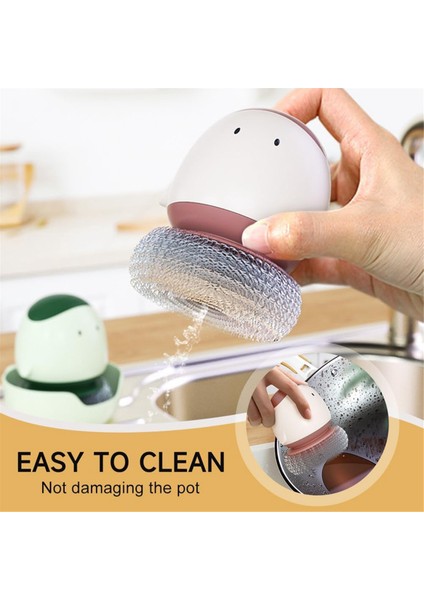 Bulaşık Fırçası ve Sabunluk Karikatür Tencere Fırçası Alt Braket Bulaşık Tencere Tava Lavabo Indüksiyonlu Ocak A (Yurt Dışından) fiyatları